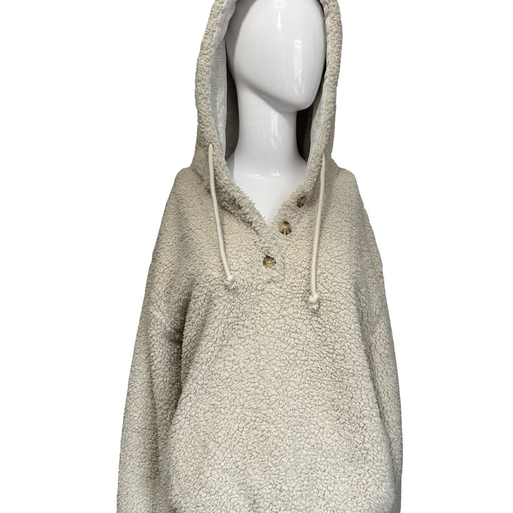 Dex Cream Sherpa Hoodie